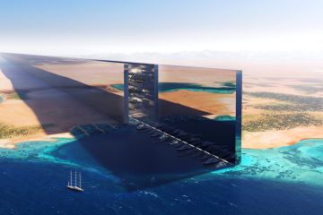 Estruturas de construção em contentores para o projeto NEOM na Arábia Saudita