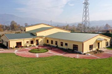 Instalações sociais pré-fabricadas