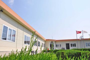 Instalações sociais pré-fabricadas