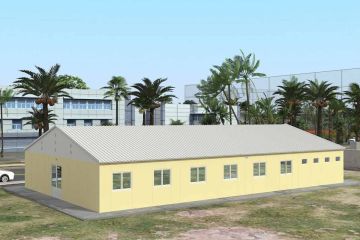 Unidade de alojamento modular 232 m²