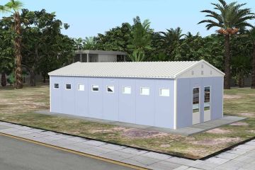 52 m² Sanita e duche modulares