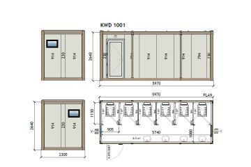 KW6 Contentor para sanitas