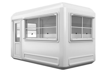 215x390 cm Quiosque modular