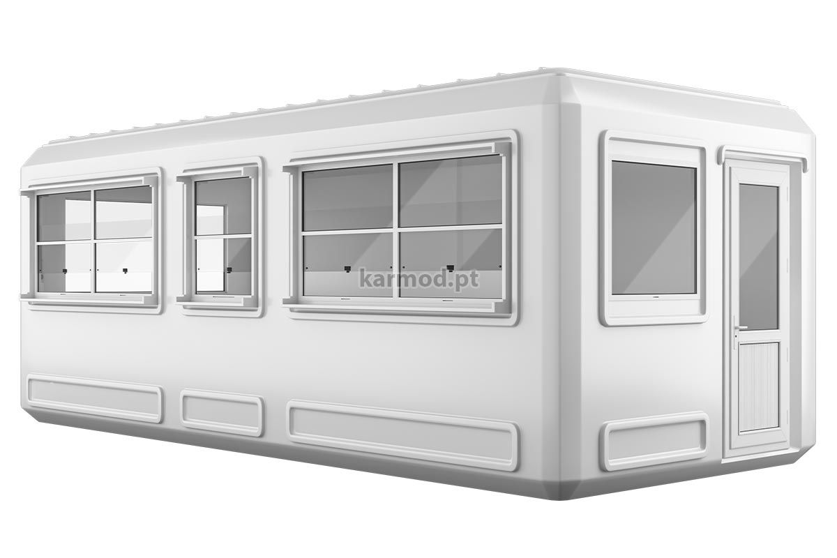 270x630 cm Quiosque modular