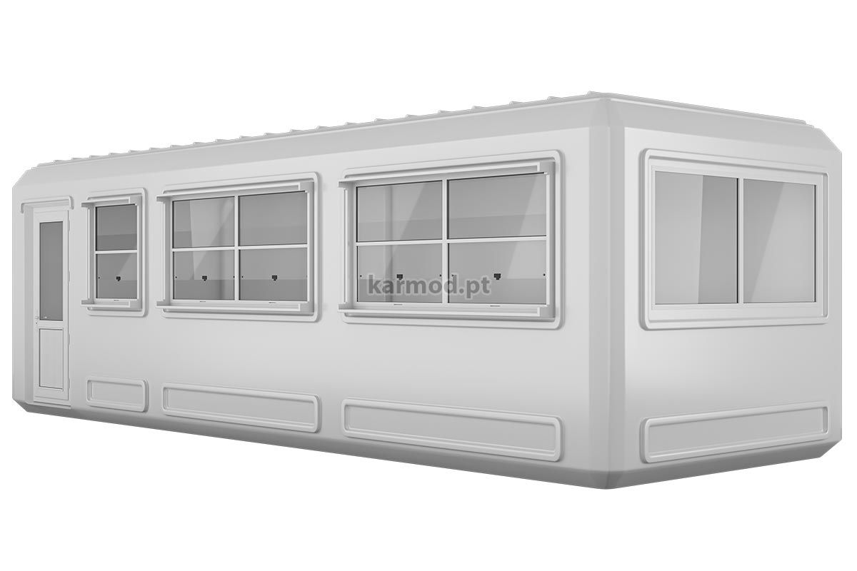 270x750 cm Quiosque modular