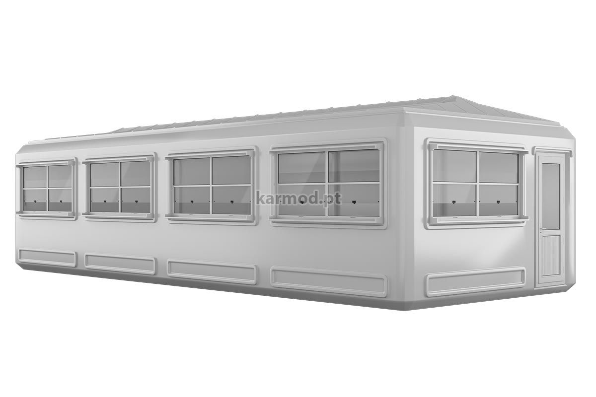 390x990 cm Quiosque grande