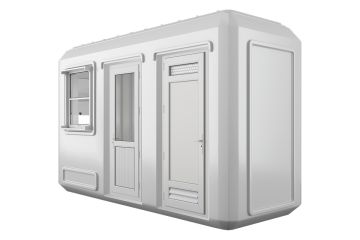 150x390 cm Casa de guarda e casa de banho