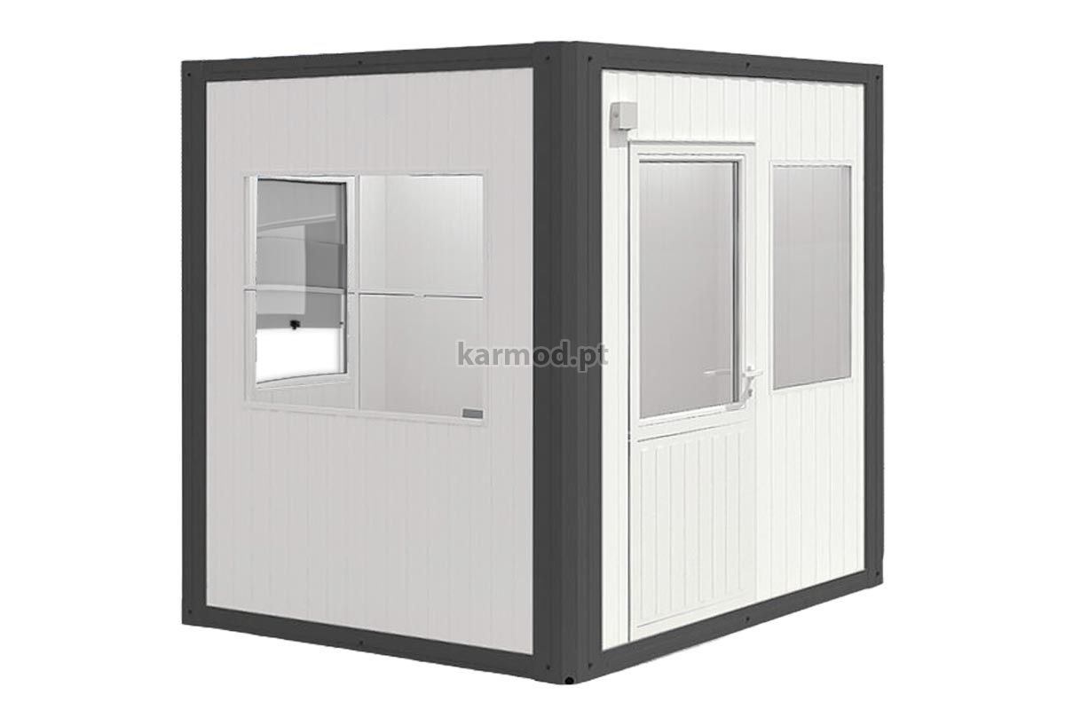 210x210 Cabana de segurança e WC