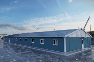 Dormitório para engenheiros para 80 pessoas