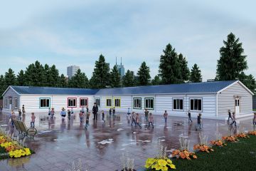 Escola modular de 10 turmas